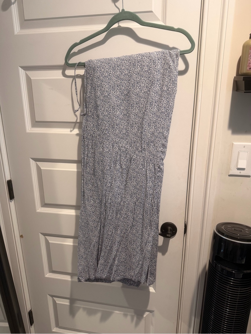 Floral Blue Wide-Leg Set - Picture 8 of 9